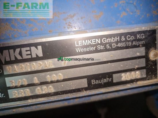 Arado - Lemken - variopal 7 4 schaar