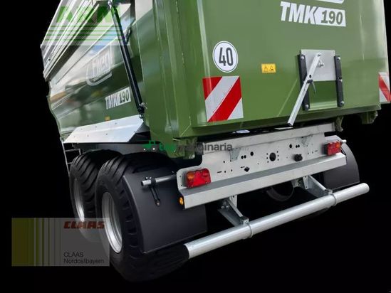 Volquet - Fliegl - tmk 190 fox tandem hellgrün
