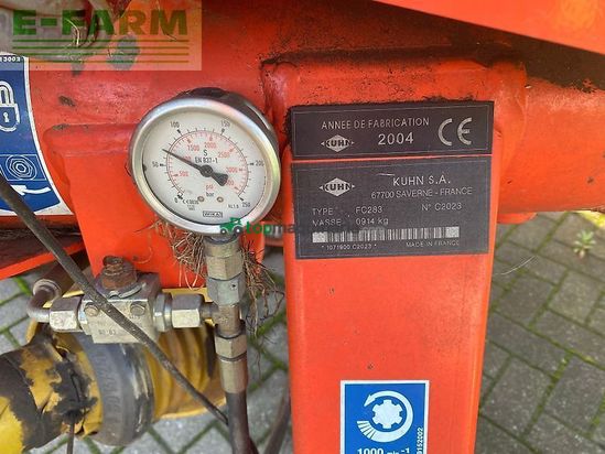 Cortacésped manual - Kuhn - fc 283 cv