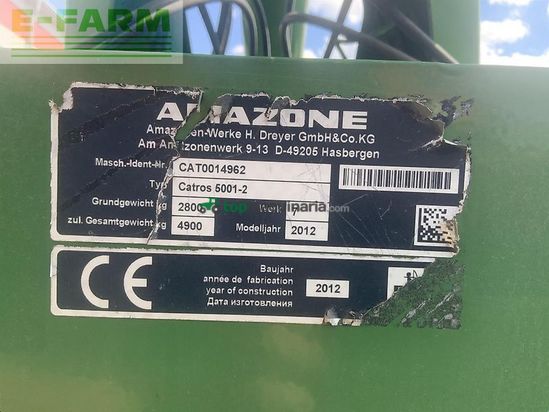 Grada de disco - Amazone - catros 5001-2
