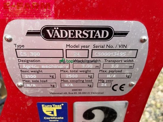 Cultivador - Väderstad - cultus cs 300