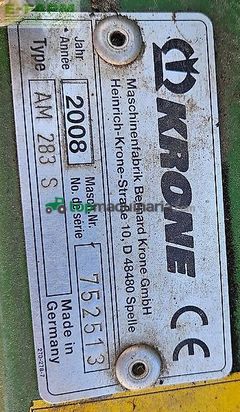 Cortacésped manual - Krone - am 283 s