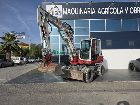 Excavadora de ruedas Takeuchi TB 295 W