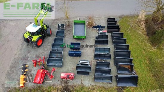 Tractor agrícola - Claas - axos 2.105 / 240, klima, fl 80c, breitreifen
