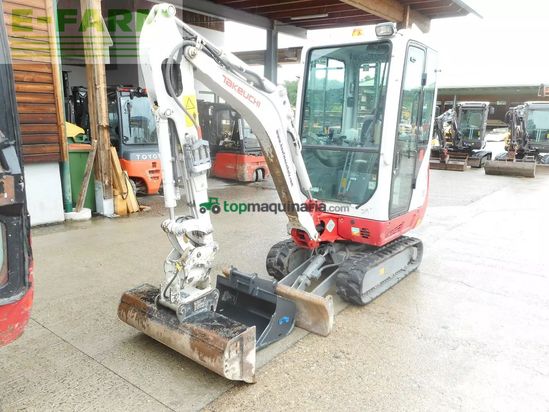 Excavadora - Takeuchi - tb 216 ( 1.865kg ) powertilt + 3 löffel