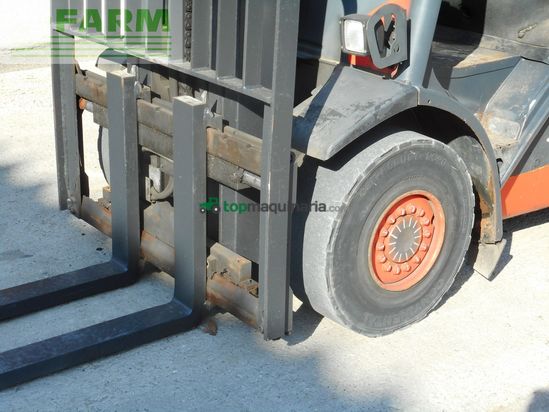 Elevadora - Linde - h30d-02 evo triplex 4,65m + ss + kabine