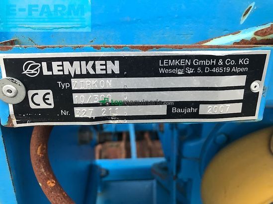 Sembradora - Lemken - solitair 8/300 + zirkon 10/300