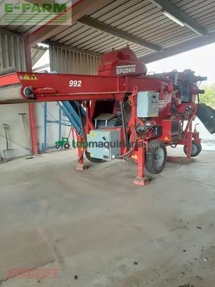 Cosechadora - arrancadora de patata - Grimme - spudnik airsep 992