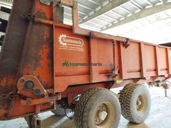 Remolque esparcidor Santamaría 15000kgs