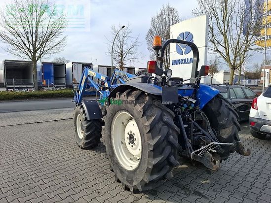 Tractor agrícola - New Holland - tn70 da niedrige bauhöhe DA