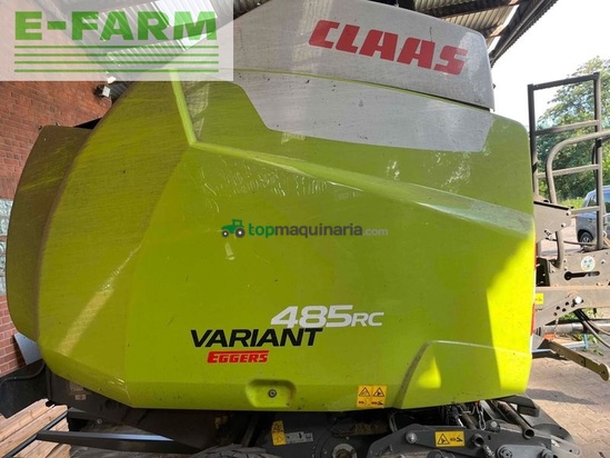 Empacadora gigant - Claas - variant 485 rc pro