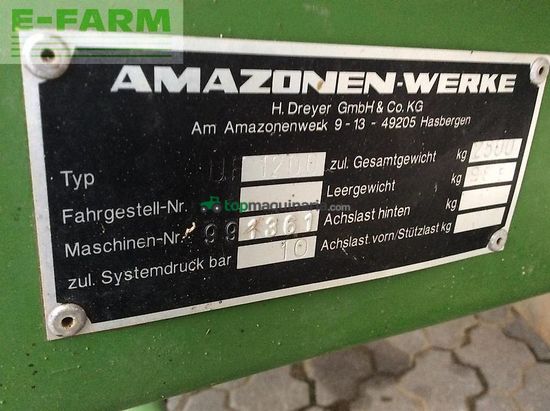 Atomizador - Amazone - uf 1200