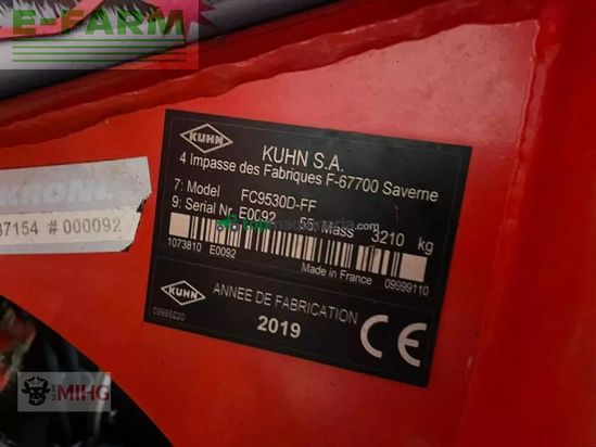 Cortacésped manual - Kuhn - fc3125+fc9530
