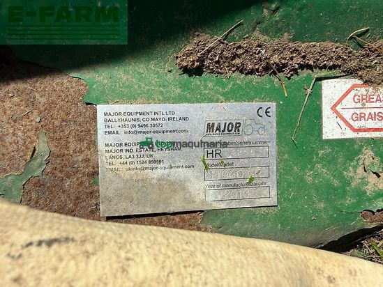 Cortacésped manual - Major - 11000 gr hyd folding roller toppers