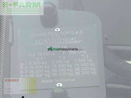 Tractor agrícola - Claas - axion 960 tt