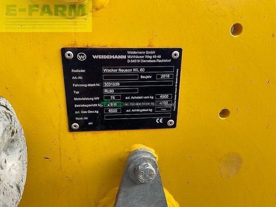 Minicargadora - Wacker Neuson - wl 60