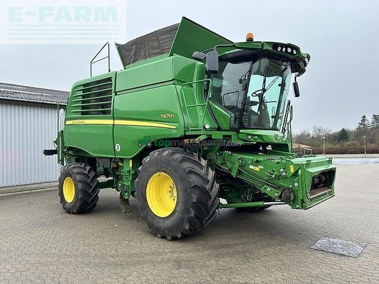 Cosechadora de Cereal - John Deere - t670