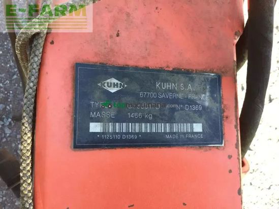 Henificador - Kuhn - gf 8501 to digidrive