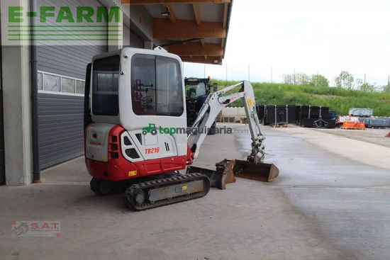 Excavadora - Takeuchi - tb 216 - minibagger - powertilt - 2022