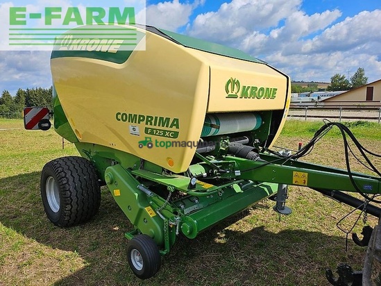 Empacadora gigant - Krone - comprima f 125 xc