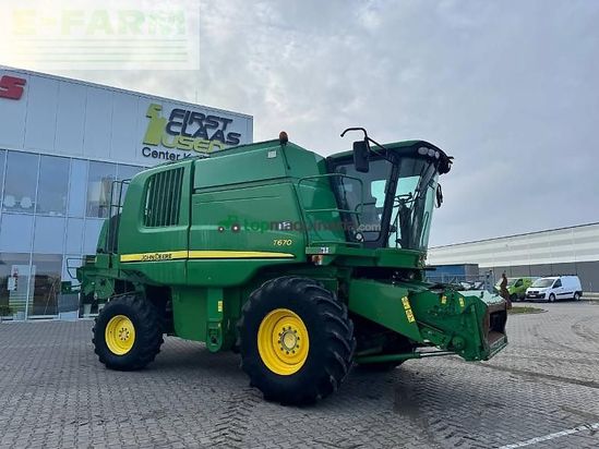 Cosechadora de Cereal - John Deere - t 670