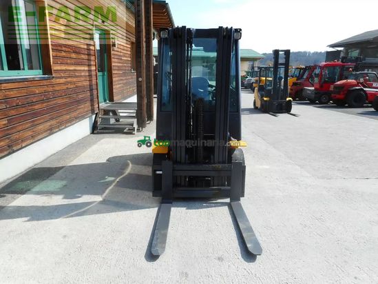 Elevadora - Jungheinrich - dfg425s triplex 4,4m + ss + kabine