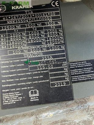 Minicargadora - kramer - kl60.8l