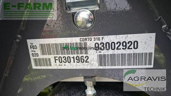 Cortacésped manual - Claas - corto 310 f