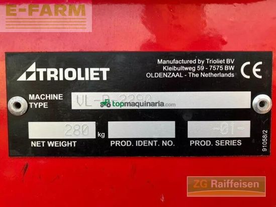 Remolqu esparcidor - Trioliet - solomix 2 1600 vlh-b