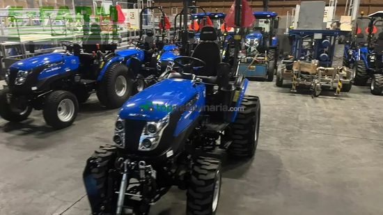Tractor agrícola - Solis - h26 hst industrihjul og frontlift