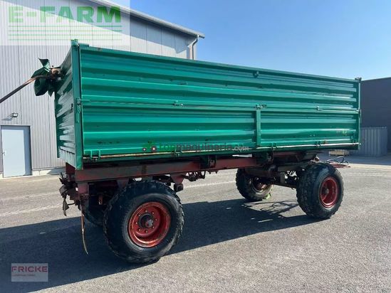Remolqu agrícola - Fortschritt - hw 80.11 lomma- aufbau