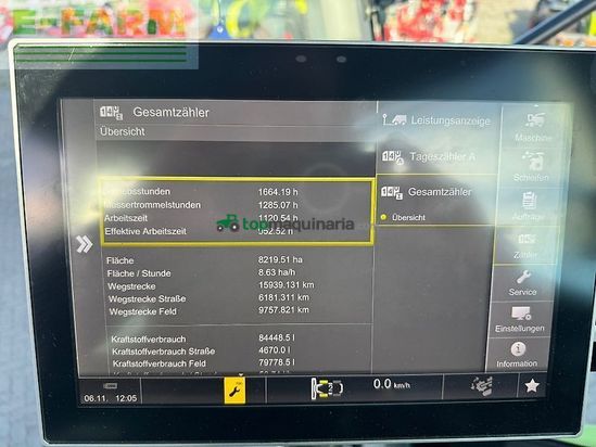 Cosechadora de Cereal - Claas - jaguar 860