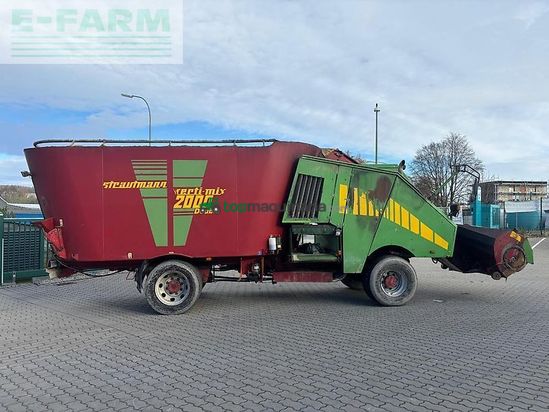 Remolqu esparcidor - Strautmann - verti-mix double 2000