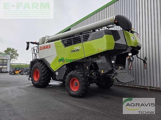 Cosechadora de Cereal - Claas - trion 730