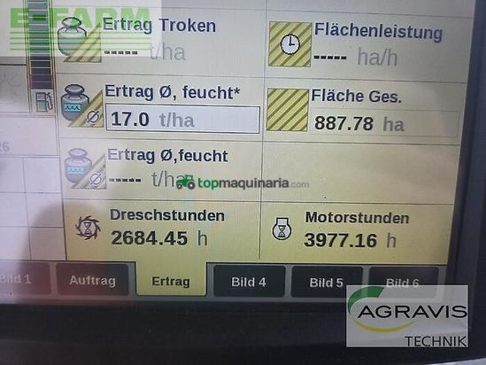 Cosechadora de Cereal - New Holland - cr 9080