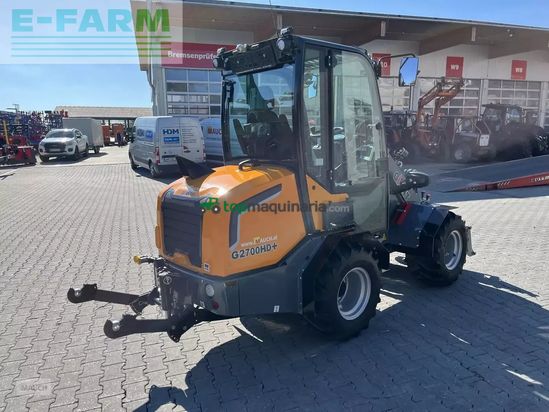 Telescopica - Giant - 2700 hd+ mit kabine euro  heckhydraulik kat 2