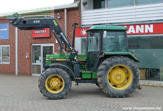 Tractor agrícola - John Deere - 2650 mit frontlader trima +3.0