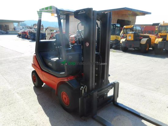 Elevadora - Linde - h20d-03 triplex + ss ( perkins )