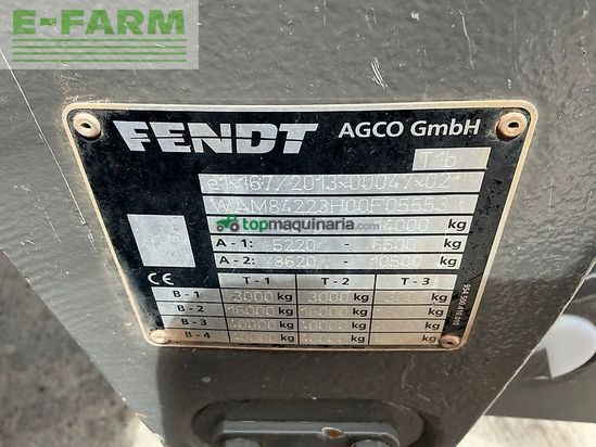 Tractor agrícola - Fendt - 828 profi plus tractor (st26831)