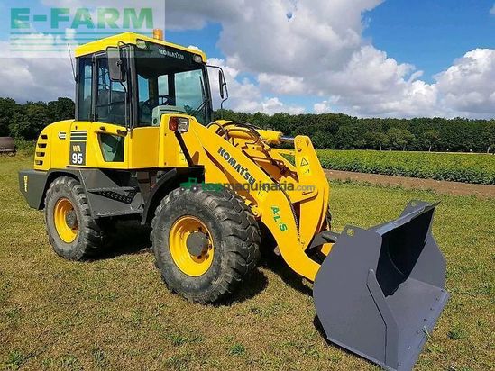 Minicargadora - Komatsu - wa-95/3. schaufel-palettengabel