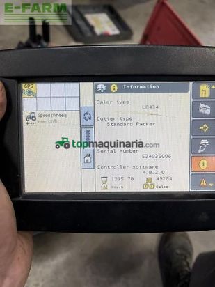 Empacadora gigant - Case IH - lb434