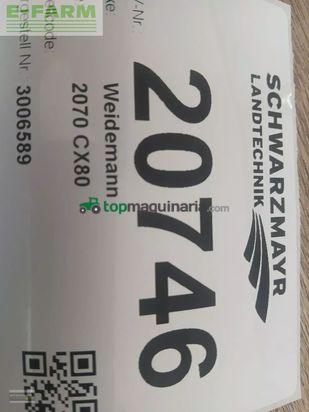 Telescopica - Weidemann - 2070 cx 80