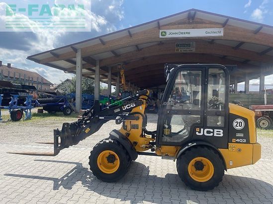 Minicargadora - JCB - smart power+ gabel