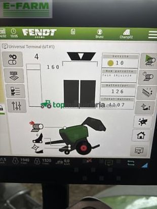 Empacadora gigant - Fendt - rotana 160 v xtra