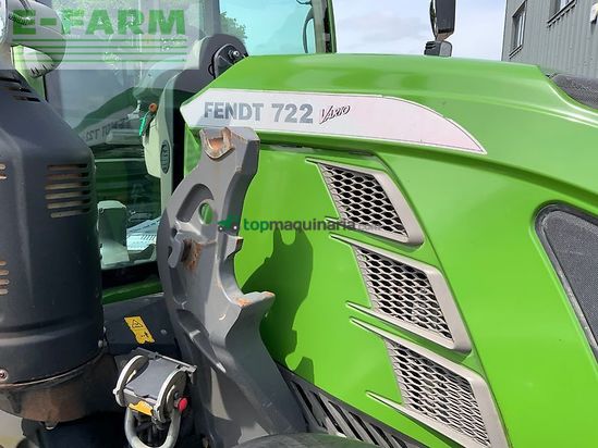 Tractor agrícola - Fendt - 722 profi plus tractor (st26905)