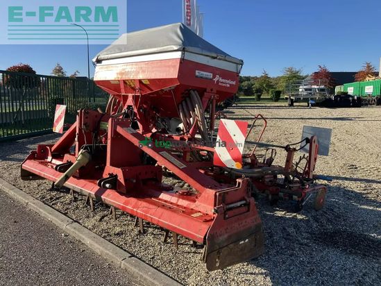 Combinado de siembra - Kverneland - herse perugini + semoir kv