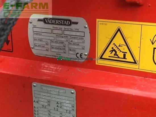 Grada de disco - Väderstad - scheibenegge carrier xl 725