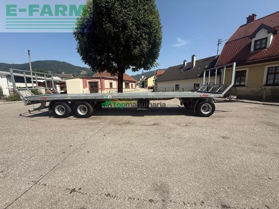 Remolqu agrícola - Fliegl - DPW 210 Ballentransporter