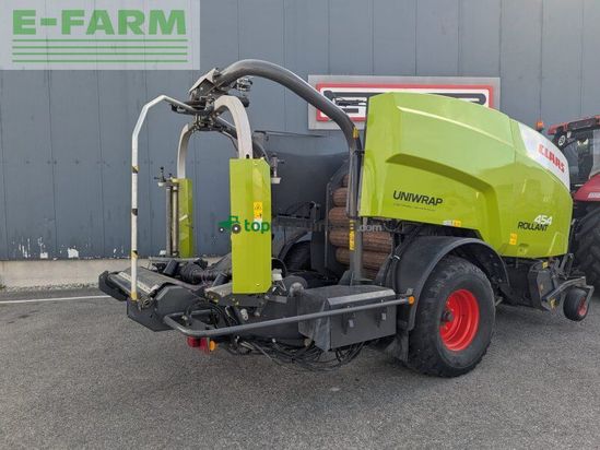 Empacadora gigant - Claas - rollant 454 rc uniwrap