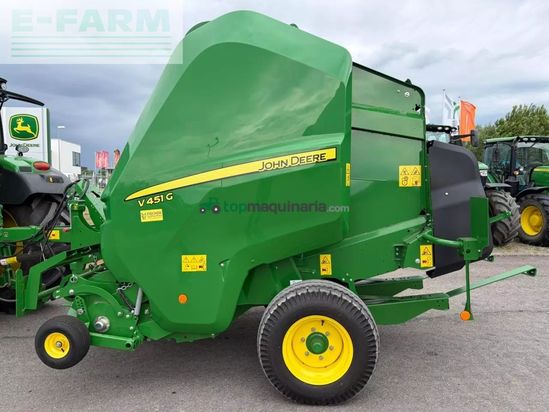 Empacadora gigant - John Deere - v451g